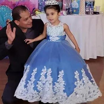 Royal Blue Flower Girl Dresses for Wedding Cinderella Girls Dress Princess Children Party Ball Gown First Communion Dress
Royal Blue Flower Girl Dresses for Wedding Cinderella Girls Dress Princess Children Party Ball Gown First Communion Dress