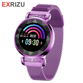 EXRIZU BM88 GIRL WOMEN LADY Female Fashion Smart Watch Magnetic Stainless Steel Wrist Strap Heart Rate Blood Pressure Sport Band
EXRIZU BM88 GIRL WOMEN LADY Female Fashion Smart Watch Magnetic Stainless Steel Wrist Strap Heart Rate Blood Pressure Sport Band