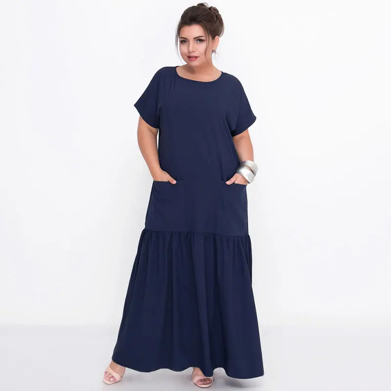 2019 Best Selling Women Summer Dress Oversized 6XL Ankle Length Casual Straight Dresses Vestidos Plus Size Solid Color Party
2019 Best Selling Women Summer Dress Oversized 6XL Ankle Length Casual Straight Dresses Vestidos Plus Size Solid Color Party