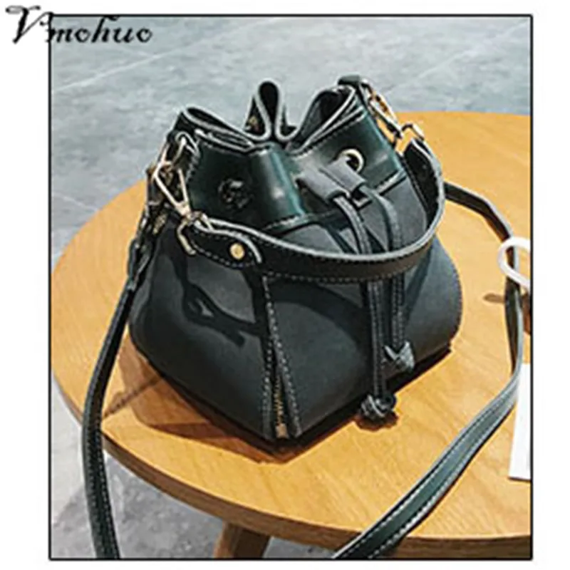 VMOHUO Vintage Fashion Small Women Leather Bucket Bag Handbag Korean Drawstring Shoulder Bag Messenger Crossbody Bags Purses
VMOHUO Vintage Fashion Small Women Leather Bucket Bag Handbag Korean Drawstring Shoulder Bag Messenger Crossbody Bags Purses