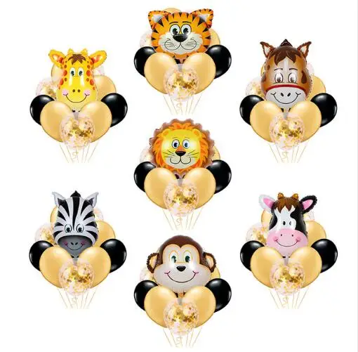 9pcs animal Head Foil Balloon bouquet safari themed party Hawaii Party Giraffe&monkey&zebra&Cow birthday party supplies kids toy
9pcs animal Head Foil Balloon bouquet safari themed party Hawaii Party Giraffe&monkey&zebra&Cow birthday party supplies kids toy