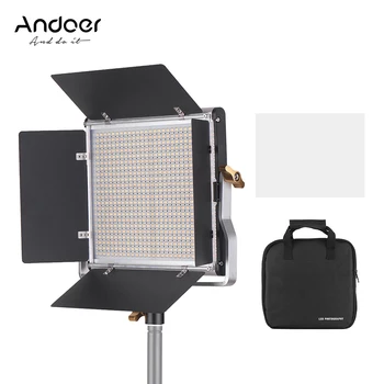 Andoer Led Video Photo Light Dimmable 660 Bi-color Light Panel 3200-5600k Cri 85+ For Studio Video Shooting Photography Lighting
Andoer Led Video Photo Light Dimmable 660 Bi-color Light Panel 3200-5600k Cri 85+ For Studio Video Shooting Photography Lighting