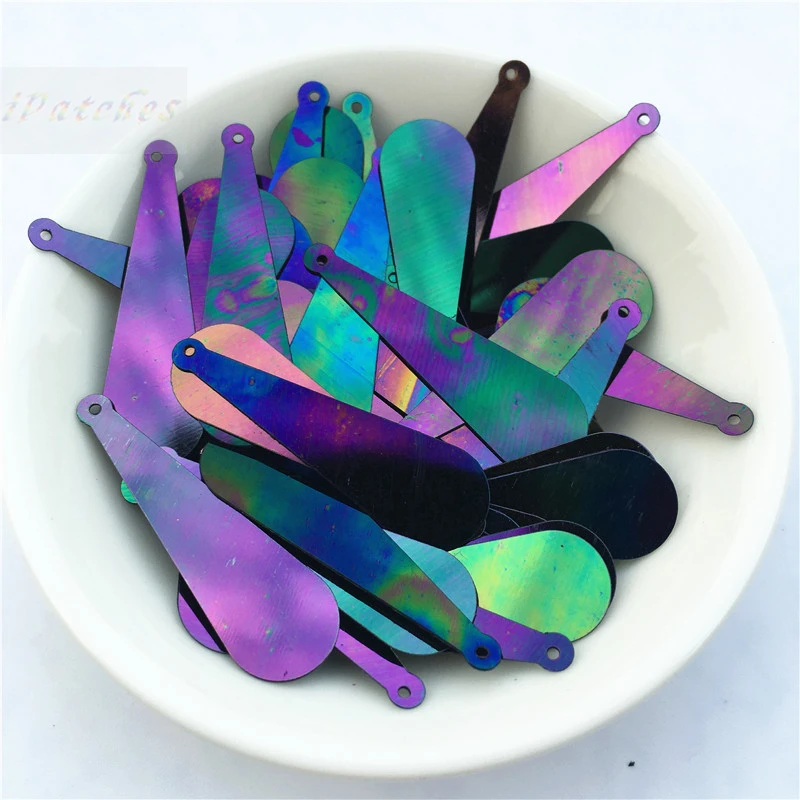 360Pcs(25g) 10X34mm AB Black Flat Sport Mallet Drop Stick Tie shape loose Sequins Paillettes Sewing wedding craft diy accessory
360Pcs(25g) 10X34mm AB Black Flat Sport Mallet Drop Stick Tie shape loose Sequins Paillettes Sewing wedding craft diy accessory