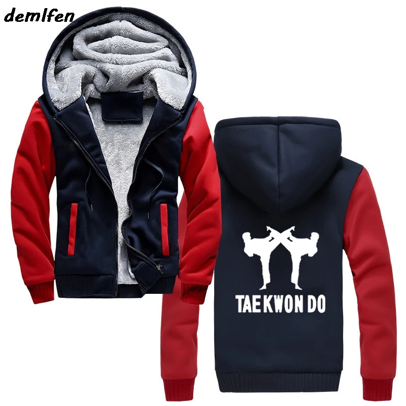 Новинка Толстовка Tae Kwon для тхэквондо Мужская Боевая искусственная повседневная