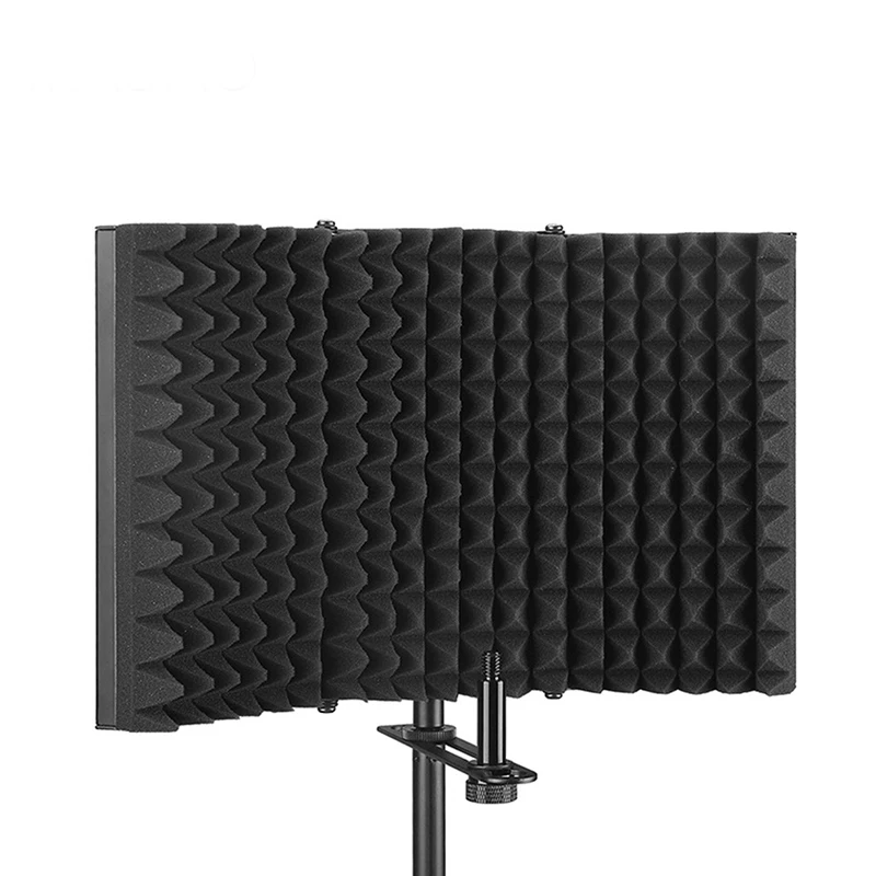 Microphone Isolation Shield Acoustic Recording Sound Absorber Foam Panel Mic Accssories for Podcast Studio Microphone
Microphone Isolation Shield Acoustic Recording Sound Absorber Foam Panel Mic Accssories for Podcast Studio Microphone