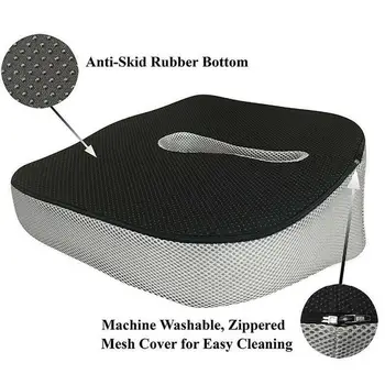 Chair Seat Cushion Anti Hemorrhoid Massage Comfortable Hip Push Up Orthopedic Foam Tailbone Pillow Car Office Seat Cushion
Chair Seat Cushion Anti Hemorrhoid Massage Comfortable Hip Push Up Orthopedic Foam Tailbone Pillow Car Office Seat Cushion