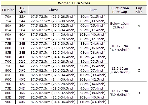 Russian Size Chart