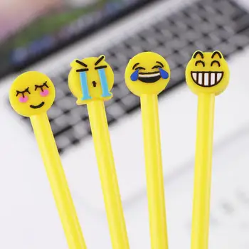 3 pcs/lot Cute Cartoon Smiley Gel Pen Black 0.38mm Office Signature Water Pen for Student Writing Gift
3 pcs/lot Cute Cartoon Smiley Gel Pen Black 0.38mm Office Signature Water Pen for Student Writing Gift
