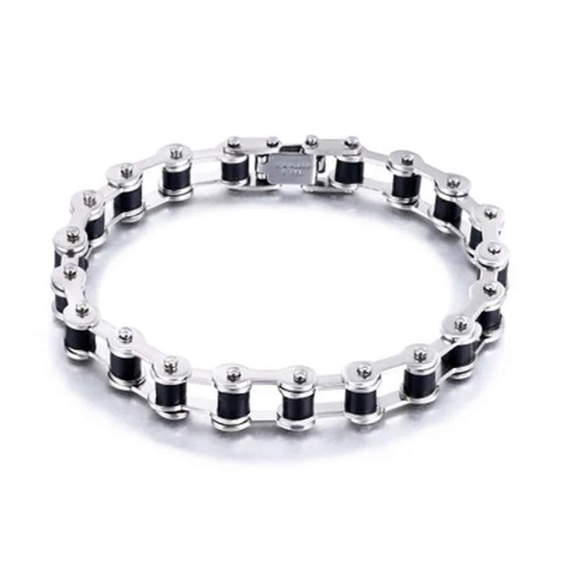 1PC Men Bicycle Motorcycle Chain Bracelet Bangle Punk Titanium Steel Bracelet Men Bangle Men Jewelry Fashion Trendy Bracelet
1PC Men Bicycle Motorcycle Chain Bracelet Bangle Punk Titanium Steel Bracelet Men Bangle Men Jewelry Fashion Trendy Bracelet