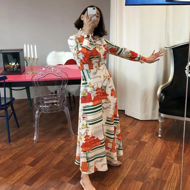 Show Nice Figure! One Piece Long Dress Spring Autumn Slim Lady Robe Longue Vestido Largo Vestiti Lunga
Show Nice Figure! One Piece Long Dress Spring Autumn Slim Lady Robe Longue Vestido Largo Vestiti Lunga