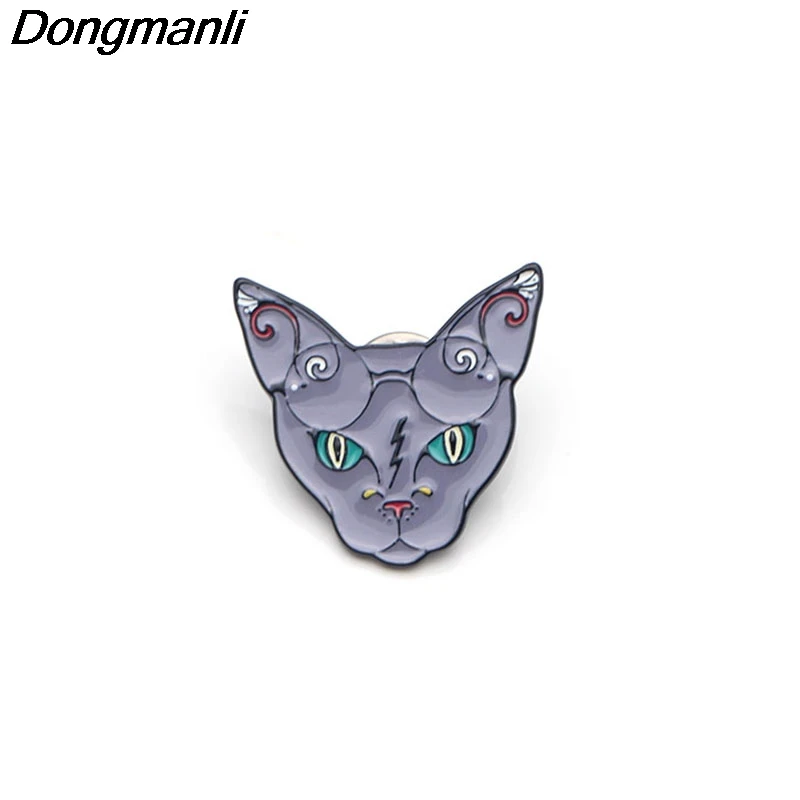 P3019 Dongmanli Sphynx Cat Metal Enamel Pin for Backpack/Bag/Jeans Clothes Badge lapel pin brooch Jewelry
P3019 Dongmanli Sphynx Cat Metal Enamel Pin for Backpack/Bag/Jeans Clothes Badge lapel pin brooch Jewelry
