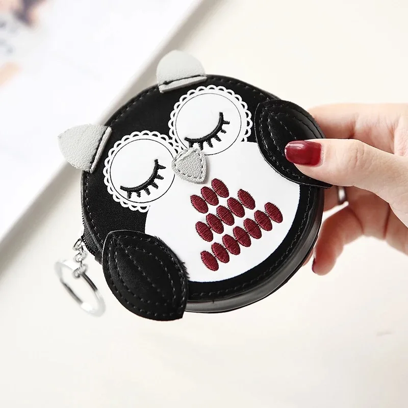 HUBOONE New Paragraph Cartoon Wallet Women Short Purses for Women Wallets Coin Purses Cute Owl Clerk Key Holder Mini Card Bag
HUBOONE New Paragraph Cartoon Wallet Women Short Purses for Women Wallets Coin Purses Cute Owl Clerk Key Holder Mini Card Bag