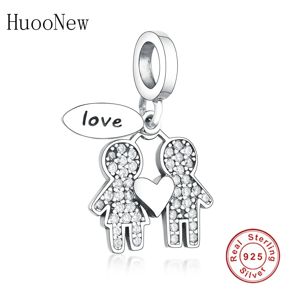 Fit Original Pandora Charms Bracelet 925 Sterling Silver Little Boy Girl Clear Color Zirconia Beads Pendant Making Berloque 2019
Fit Original Pandora Charms Bracelet 925 Sterling Silver Little Boy Girl Clear Color Zirconia Beads Pendant Making Berloque 2019