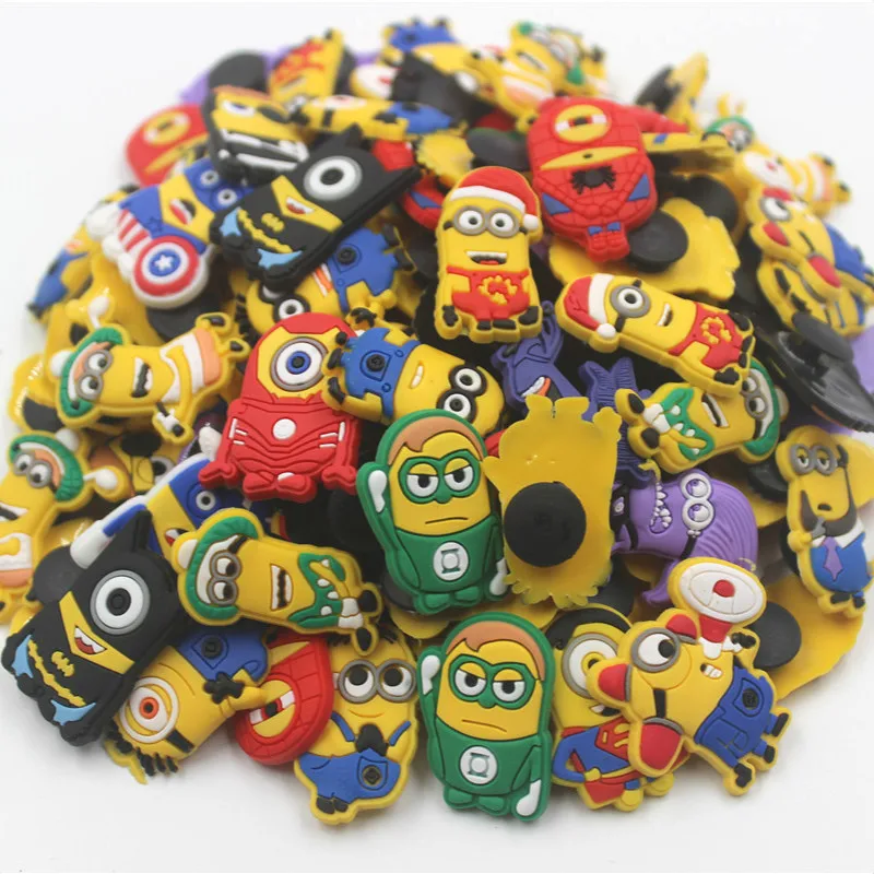 105Pcs Super Hero Cartoon Shoe accessories Shoe Charms Shoe Decorations for Croc Bracelet Wristband Kid Gift
105Pcs Super Hero Cartoon Shoe accessories Shoe Charms Shoe Decorations for Croc Bracelet Wristband Kid Gift