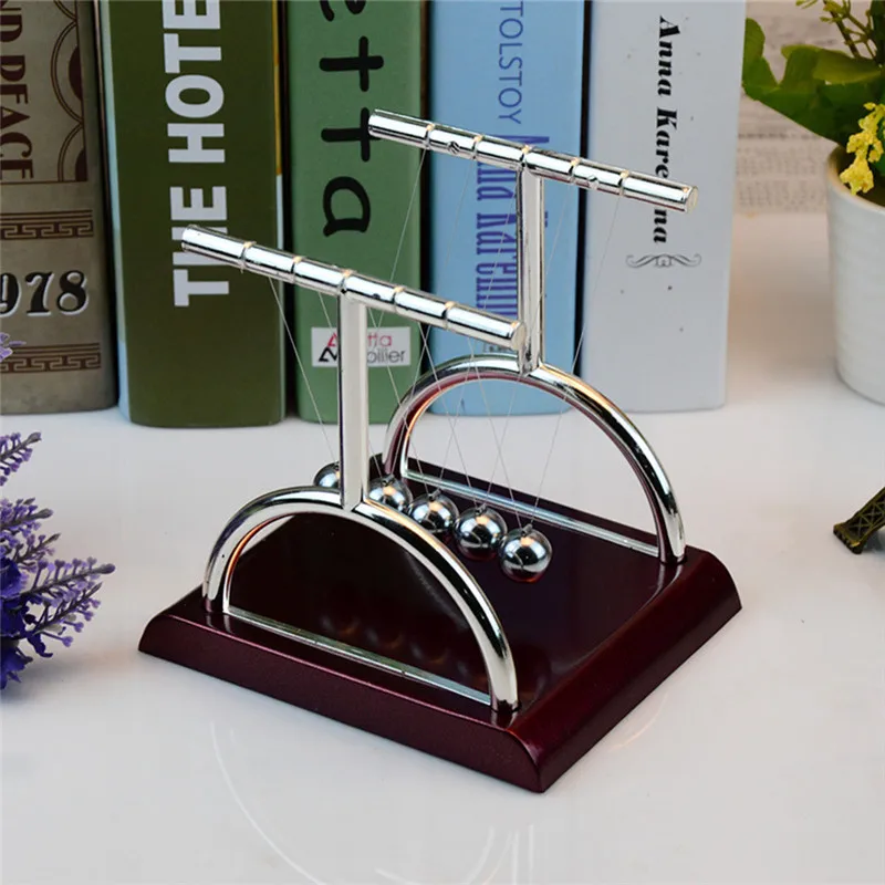 Sale Early Fun Development Educational Desk Toy Gift Newtons Cradle Steel Balance Ball Physics Science Pendulum Office Decor
Sale Early Fun Development Educational Desk Toy Gift Newtons Cradle Steel Balance Ball Physics Science Pendulum Office Decor