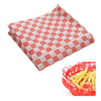 Hamburger Bread Paper Food Disposable Packaging Wax Paper Black Red Checkered Fast Food Basket Liners 24pcs 12''x12''
Hamburger Bread Paper Food Disposable Packaging Wax Paper Black Red Checkered Fast Food Basket Liners 24pcs 12''x12''