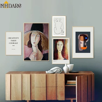 Modern Geometry Amedeo Modigliani Woman Mattis Sketch Canvas Print Painting Poster Wall Pictures for Living Room Home Decoration
Modern Geometry Amedeo Modigliani Woman Mattis Sketch Canvas Print Painting Poster Wall Pictures for Living Room Home Decoration