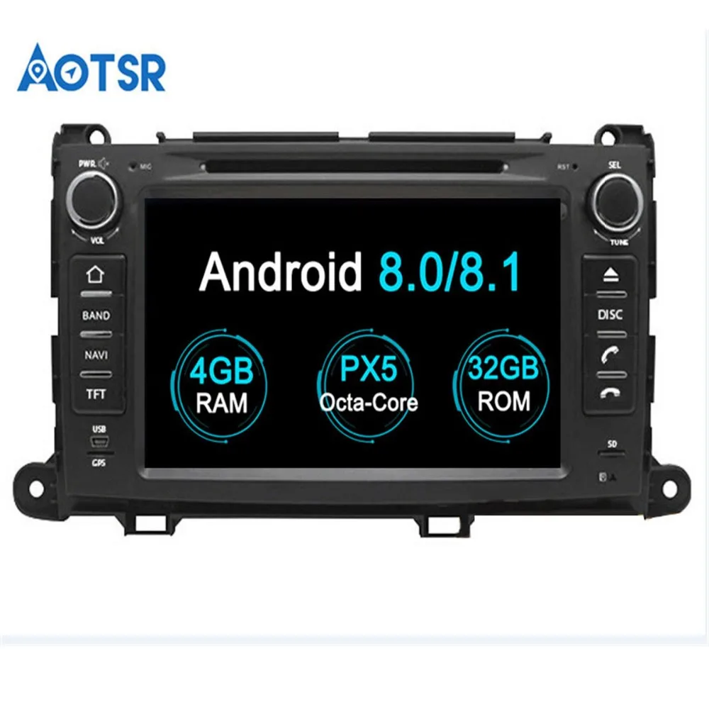 8 Core 8" HD Touchscreen Android 8.0 Car GPS Navigation 1080P Vedio Car DVD Player for Toyota Sienna 2010 2011 2012 2013 2014
8 Core 8" HD Touchscreen Android 8.0 Car GPS Navigation 1080P Vedio Car DVD Player for Toyota Sienna 2010 2011 2012 2013 2014