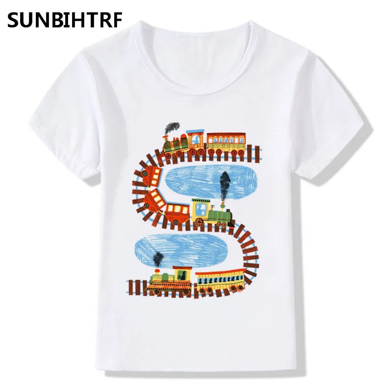 Big Boy and Girl Cartoon Small Train Printing Cute T-shirt Children Summer Tops Kids Short Sleeve Tops Tee Baby Casual Clothes
Big Boy and Girl Cartoon Small Train Printing Cute T-shirt Children Summer Tops Kids Short Sleeve Tops Tee Baby Casual Clothes