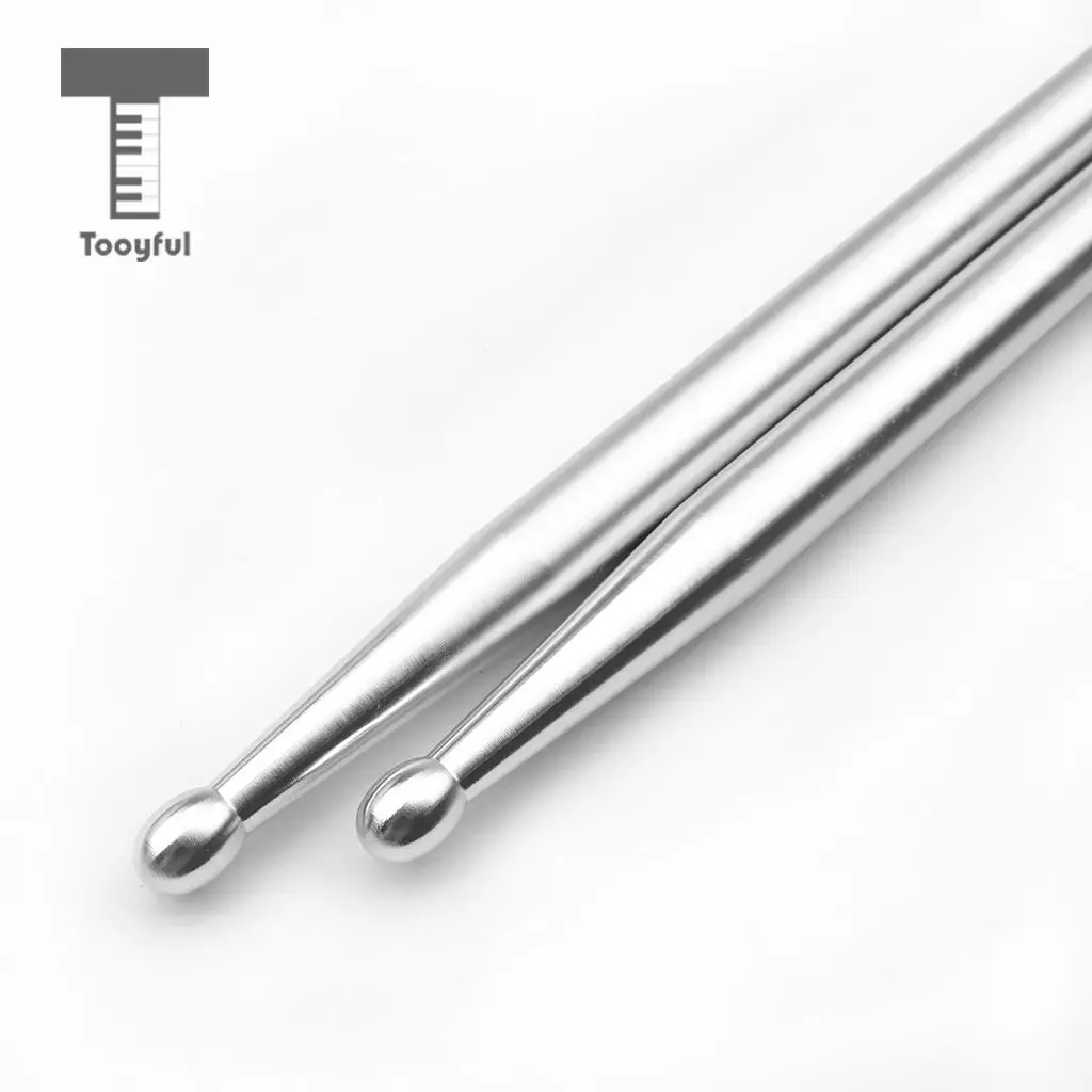 1 Pair Aluminum Alloy 5A Drum Sticks Drumsticks for Percussion Instrument Parts
