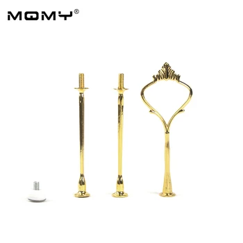 100pcs / Lot Gold 3-Tier Crown Fruits Cupcakes Stand Holder Cake Plate Stand Centre Handle Fittings
100pcs / Lot Gold 3-Tier Crown Fruits Cupcakes Stand Holder Cake Plate Stand Centre Handle Fittings