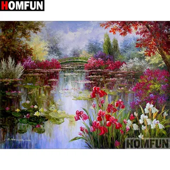 HOMFUN Full Square/Round Drill 5D DIY Diamond Painting "Flower landscape" Embroidery Cross Stitch 5D Home Decor Gift A16509
HOMFUN Full Square/Round Drill 5D DIY Diamond Painting "Flower landscape" Embroidery Cross Stitch 5D Home Decor Gift A16509