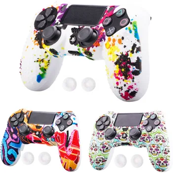 PS4 Controller Dots Decal Silicone Gel Guards sleeve Skin Grips Cover Case Caps For Playstation 4 PS4 Pro Slim Accessories 2019
PS4 Controller Dots Decal Silicone Gel Guards sleeve Skin Grips Cover Case Caps For Playstation 4 PS4 Pro Slim Accessories 2019