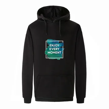 2018 Autumn Winter Women/Men ENYOY EVERY MOMENT Hoodies Sweatshirts Korean Letter Print Fleece Pullover Harajuku Tops Streetwear
2018 Autumn Winter Women/Men ENYOY EVERY MOMENT Hoodies Sweatshirts Korean Letter Print Fleece Pullover Harajuku Tops Streetwear