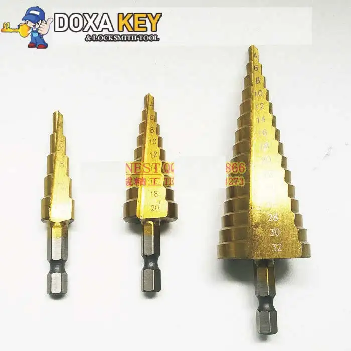 100% Original HUK Pyramid titanium-coated hole drilling tool drill bit Free Shipping
100% Original HUK Pyramid titanium-coated hole drilling tool drill bit Free Shipping