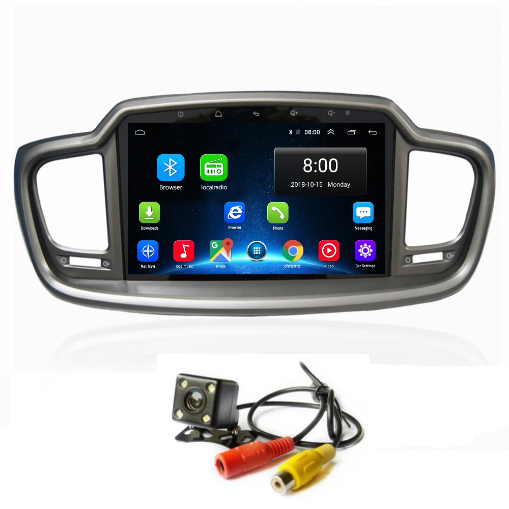 Android 8.1 Car Radio GPS for Kia Sorento 2015-2017 Head Unit Wifi Multimedia Bluetooth Navi Player Video Map
Android 8.1 Car Radio GPS for Kia Sorento 2015-2017 Head Unit Wifi Multimedia Bluetooth Navi Player Video Map