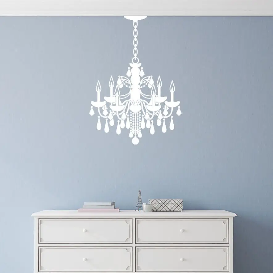 Vinyl Wall Art Decal Chandelier Modern Lamp Design Wall Decal 36/" x 21/"