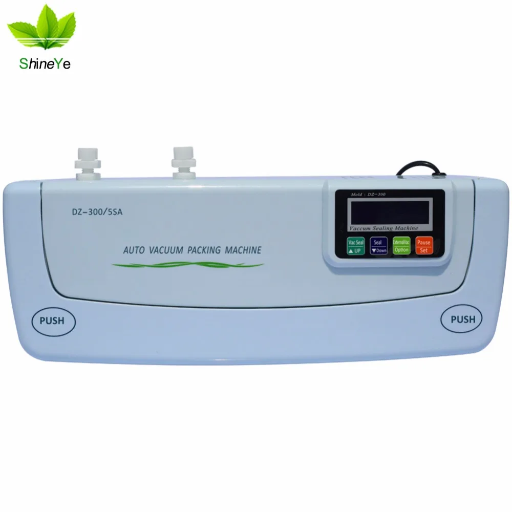 ShineYe 220V Household Food Vacuum Sealer Packaging Machine Film Sealer Vacuum Packer Including 10Pcs Bags Dry and Wet DZ-300
ShineYe 220V Household Food Vacuum Sealer Packaging Machine Film Sealer Vacuum Packer Including 10Pcs Bags Dry and Wet DZ-300