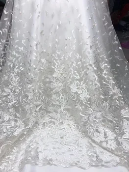 High Quality Mesh Nigerian Lace Fabrics 2019 Tulle Embroidered African Lace Fabric Guipure French Net Lace Fabric white wedding
High Quality Mesh Nigerian Lace Fabrics 2019 Tulle Embroidered African Lace Fabric Guipure French Net Lace Fabric white wedding