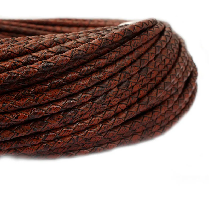 1 Meters 3mm/5mm Round Brown Real Braided Leather Cord DIY Craft Jewelry Supplies
1 Meters 3mm/5mm Round Brown Real Braided Leather Cord DIY Craft Jewelry Supplies
