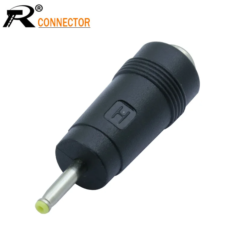 

4pcs DC 2507 Male Plug DC Power Connector 5.5x2.1mm Female Jack Socket to 2.5x0.7mm DC Plug Adapter