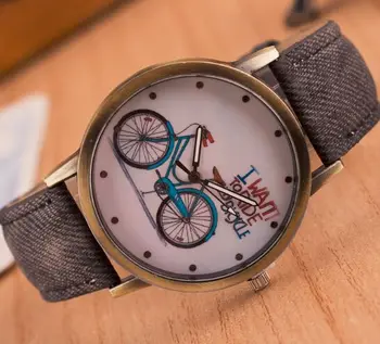 Fashion Cartoon Bicycle Watch casual women watch Reloj mujer men leather quartz watch boy girl watch Gift clock zegarki meskie
Fashion Cartoon Bicycle Watch casual women watch Reloj mujer men leather quartz watch boy girl watch Gift clock zegarki meskie