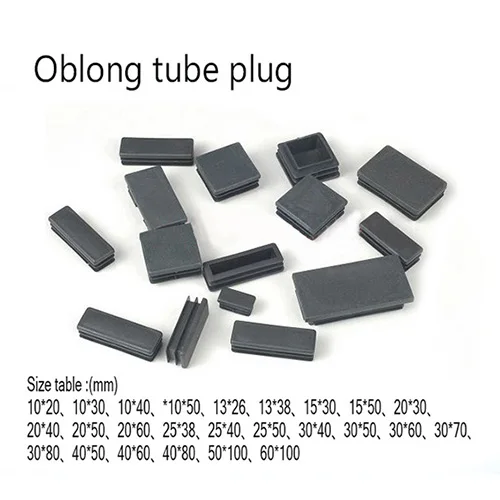 25x75; 30x40 50 60 70 80; 40x50 60 80 100; 45x75 50x100 60x100 oblong tube insert end plastic plug rectangle blanking tube cover
25x75; 30x40 50 60 70 80; 40x50 60 80 100; 45x75 50x100 60x100 oblong tube insert end plastic plug rectangle blanking tube cover