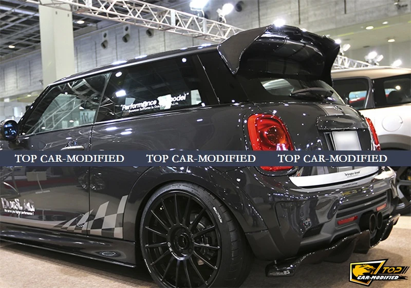 Free shipping CARBON FIBER Roof Spoiler for Mini F56 Cooper S DUELL AG