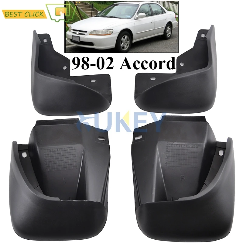 Set Molded Mud Flaps For Honda Accord 1998-2002 Mudflaps Splash Guards Front Rear Mud Flap Mudguards 1999 2000 2001 Accessories
Set Molded Mud Flaps For Honda Accord 1998-2002 Mudflaps Splash Guards Front Rear Mud Flap Mudguards 1999 2000 2001 Accessories