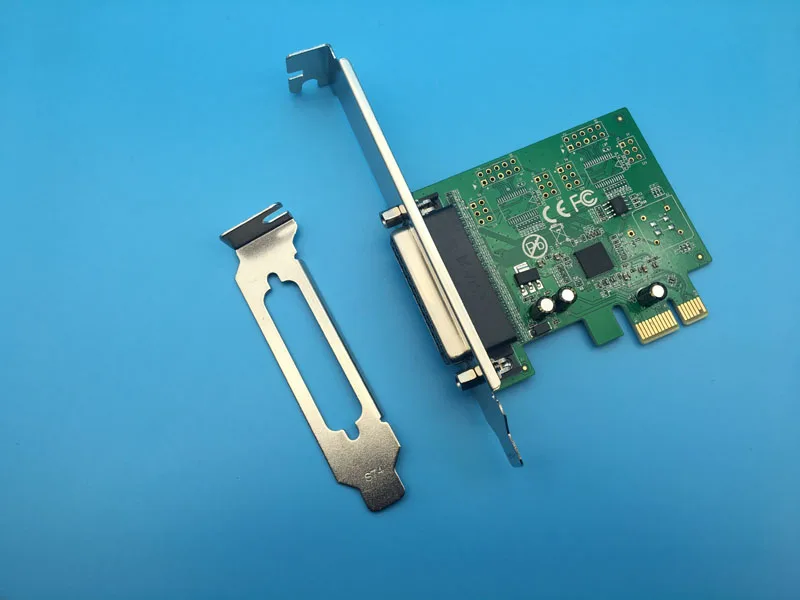 1-port DB-25 Parallel Printer Ports LPT PCI-E X1 Controller Card AX99100 Chipset
1-port DB-25 Parallel Printer Ports LPT PCI-E X1 Controller Card AX99100 Chipset