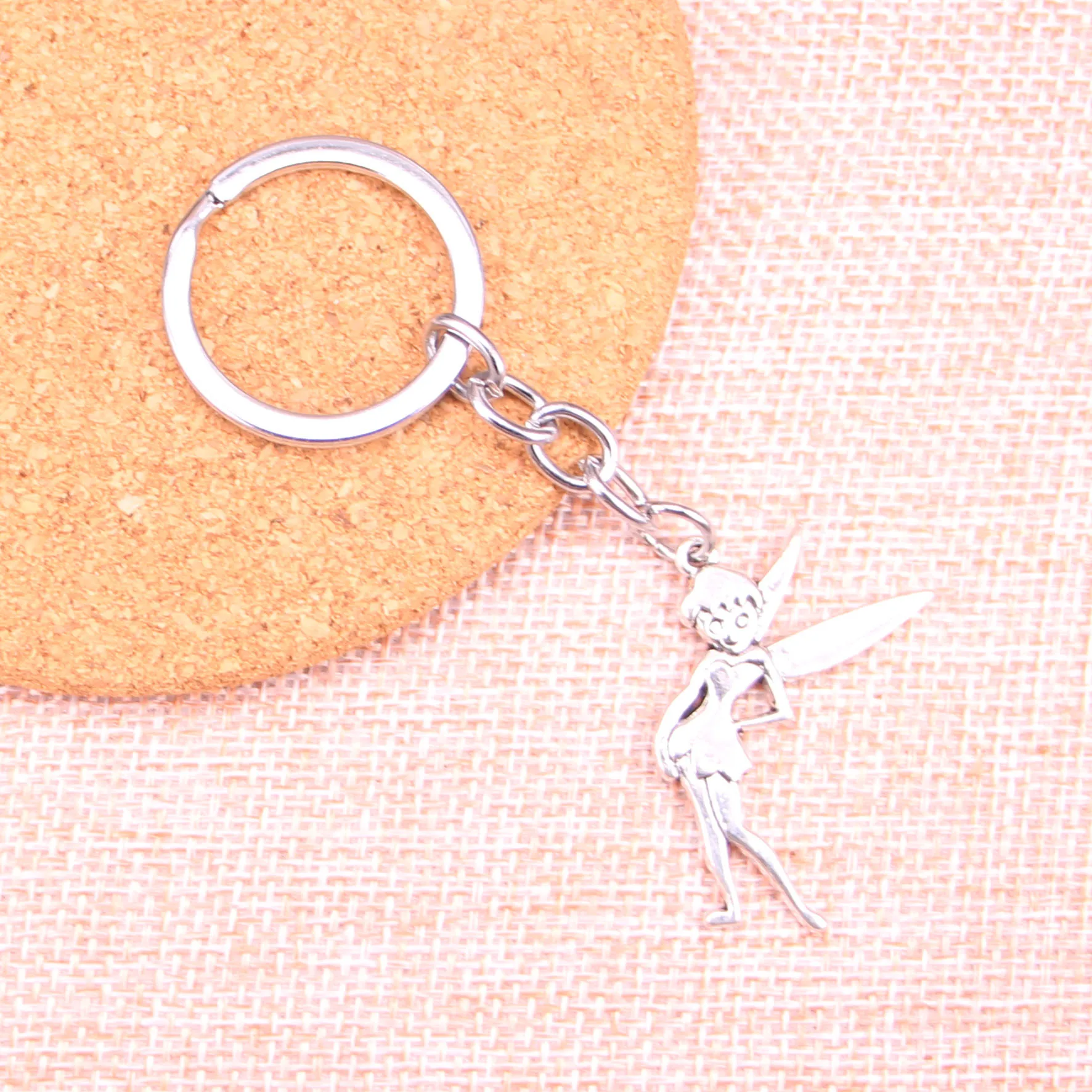 New Arrival fairy tinkerbell Charm Pendant Keychain Key Ring Chain Accessories Jewelry Making For Gifts
New Arrival fairy tinkerbell Charm Pendant Keychain Key Ring Chain Accessories Jewelry Making For Gifts