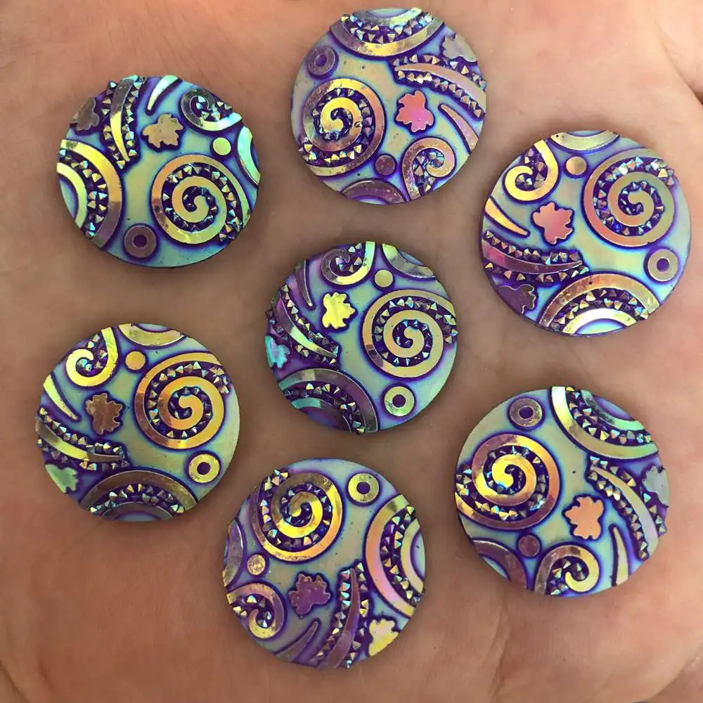 10pcs AB Resin 20mm Round Fun Combination Flatback Rhinestone Wedding Button DIY R471
10pcs AB Resin 20mm Round Fun Combination Flatback Rhinestone Wedding Button DIY R471