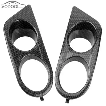 1 Pair Black Carbon Fiber Ham Style Car Front Bumper Fog Light Lamp Cover Grille Grill Trim for BMW E46 M3 02-05 Auto Accessory
1 Pair Black Carbon Fiber Ham Style Car Front Bumper Fog Light Lamp Cover Grille Grill Trim for BMW E46 M3 02-05 Auto Accessory