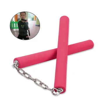 Martial Art Foam Sponge Safe Fitness Nunchakus Karate Ninja Nunchucks for Kids Children kungFu Beginners
Martial Art Foam Sponge Safe Fitness Nunchakus Karate Ninja Nunchucks for Kids Children kungFu Beginners