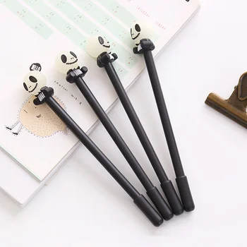 4 pcs Luminous Little devil roller ball pen 0.5mm ballpoint Black color gel ink pens Stationery Office School supplies A6862
4 pcs Luminous Little devil roller ball pen 0.5mm ballpoint Black color gel ink pens Stationery Office School supplies A6862