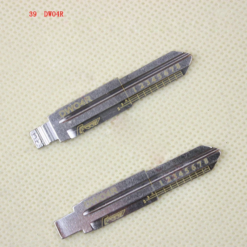 NO.39 DWO4R Replacement Key Blade for Buick Excelle GL8 Car Key Blanks with scale mark for Chevrolet Lova Sail
NO.39 DWO4R Replacement Key Blade for Buick Excelle GL8 Car Key Blanks with scale mark for Chevrolet Lova Sail