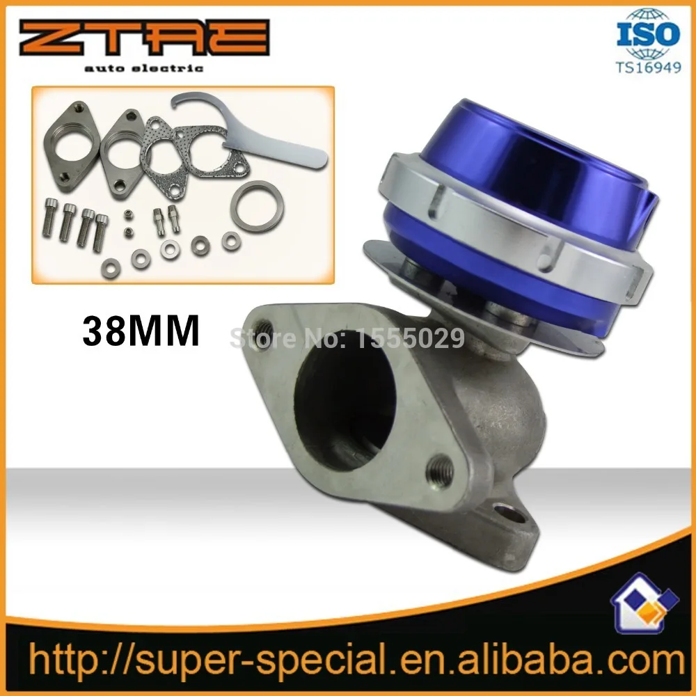 Universal Blue turbo waste gate Suitable New 38MM External Wastegate Turbo Wastegate For All Turbocharged Vehicles
Universal Blue turbo waste gate Suitable New 38MM External Wastegate Turbo Wastegate For All Turbocharged Vehicles