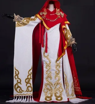 Saint Holy Virgin Lu Yan'Er Jian Wang III NPC Ming Jiao Group Anime Cosplay Costume Hanfu Female Full Set DHL free shipping
Saint Holy Virgin Lu Yan'Er Jian Wang III NPC Ming Jiao Group Anime Cosplay Costume Hanfu Female Full Set DHL free shipping