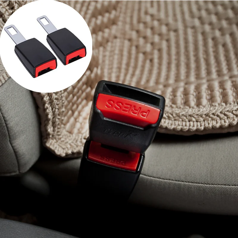 

1pcs Universal Car Safety Belt Clip Extender Auto Accessories for Hyundai IX35 IX45 Sonata Verna Solaris Elantra Tucson Mistra