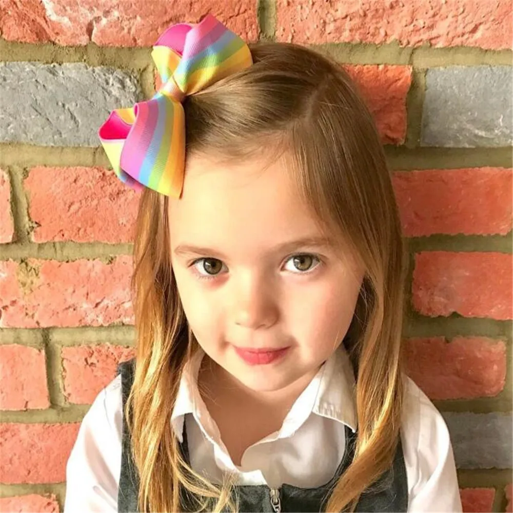 MHS.SUN 10PCS Rainbow Color Ribbon Bow Baby Girls Hairpin Headpiece Newest Infant Kid Side Hairclip Children Cute Headwear
MHS.SUN 10PCS Rainbow Color Ribbon Bow Baby Girls Hairpin Headpiece Newest Infant Kid Side Hairclip Children Cute Headwear